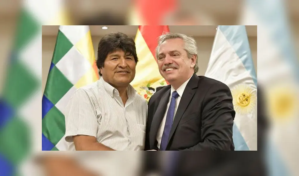 Evo Morales felicitó antes la elección de Alberto Fernández como presidente de Argentina. Foto: Twitter. Evo Morales felicitó antes la elección de Alberto Fernández como presidente de Argentina. Foto: Twitter.