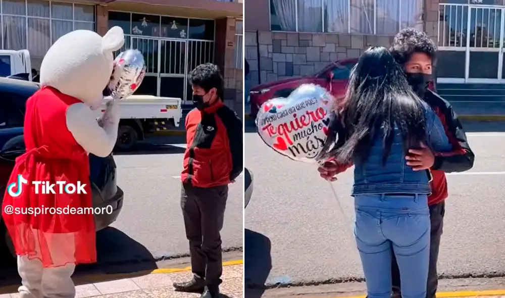 Hecho fue captado en Juliaca. Foto: captura Suspirosdeamor0/Tik Tok