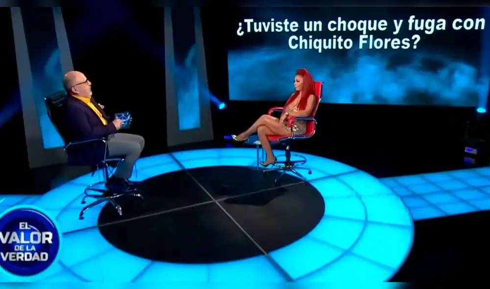 Deysi Araujo revela que 'Chiquito' Flores la buscó como 'paño de lágrimas'