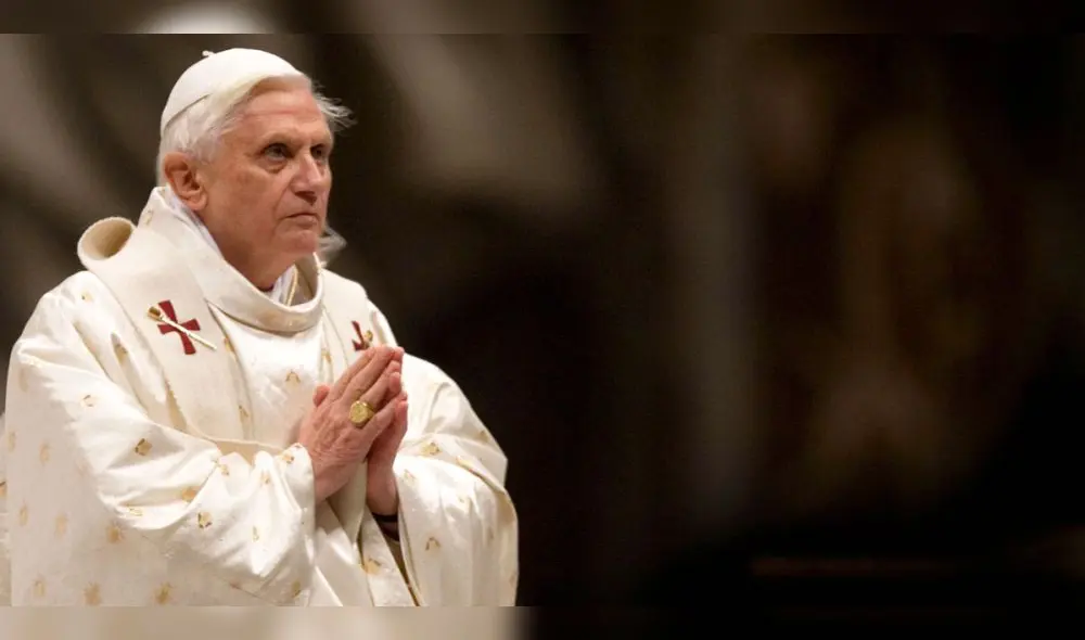 Papa Benedicto XVI murió en El Vaticano. Foto: EFE