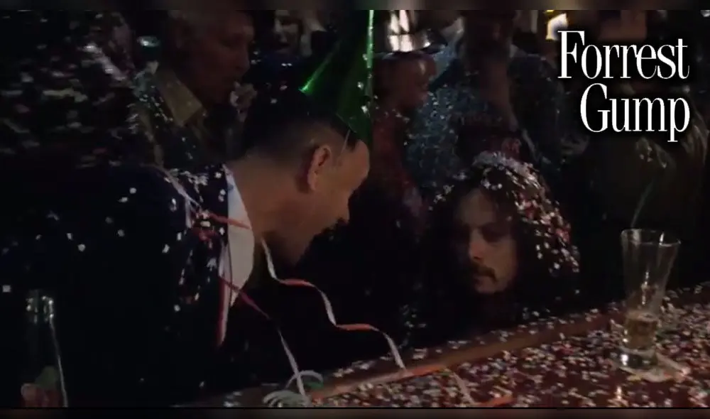 Forres Gump: recibe el año nuevo con el teniente Dan