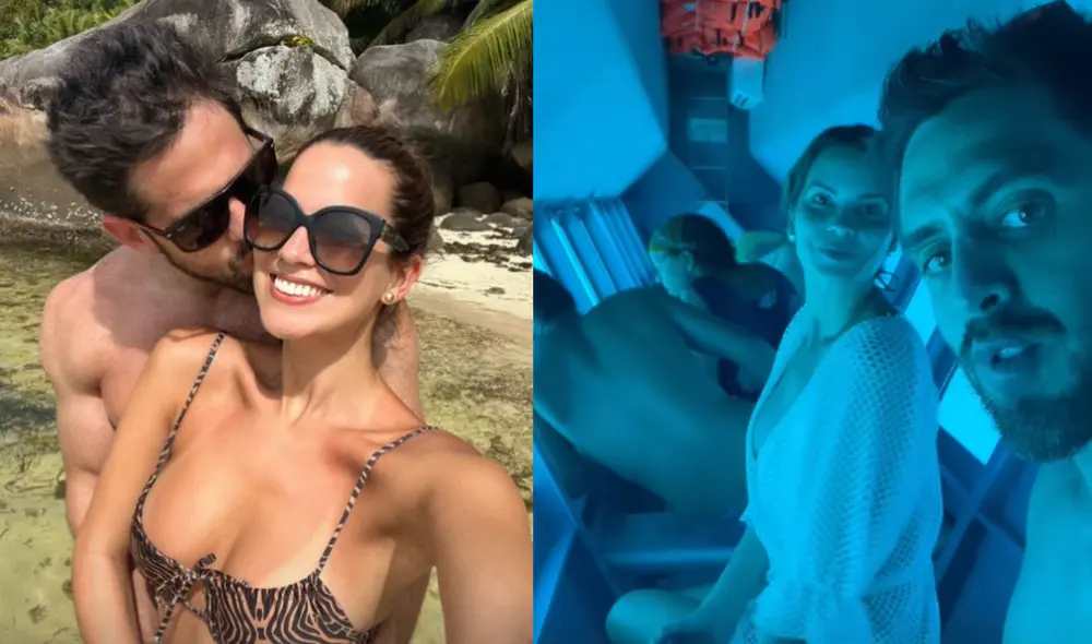 Valeria Piazza y Pierre Cateriano se lucen en el submarino bajo el mar. Foto: composición LR/ @valepiazza/Instagram Valeria Piazza y Pierre Cateriano se lucen en el submarino bajo el mar. Foto: composición LR/ @valepiazza/Instagram