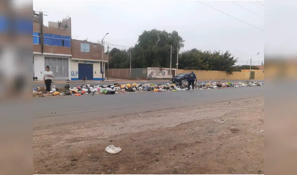 La acumulación de reiduos sólidos en la avenida Augusto B. Leguía sigue afectando a vecinos.