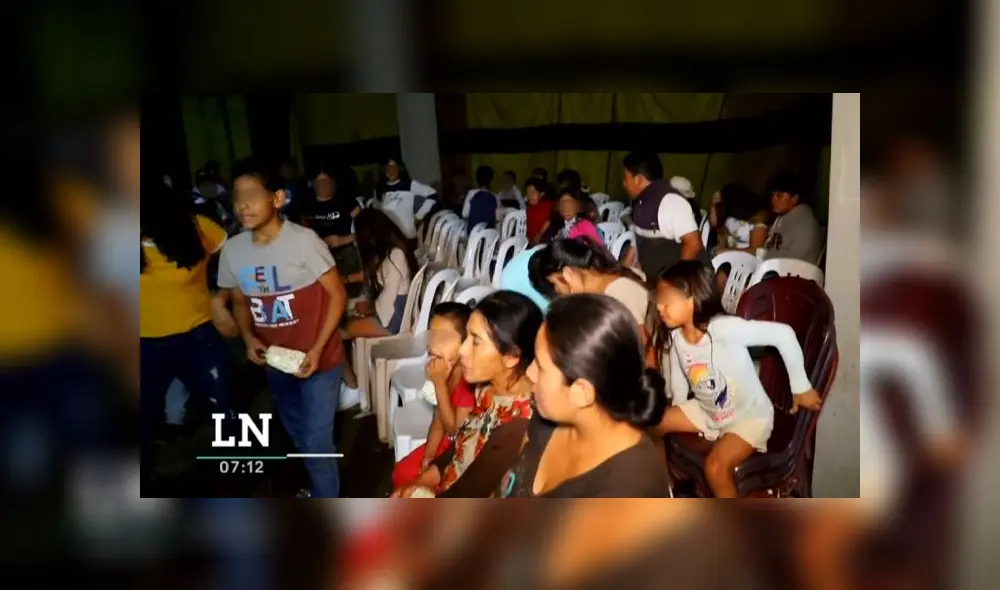 Al interior del circo se encontraron a más de 100 personas, entre adultos y menores de edad. (Foto: Captura de video / Latina Noticias)