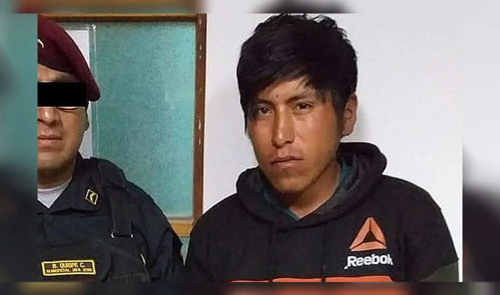 Edwin Choque Vargas, de 20 años, fue sentenciado a 18 años de cárcel, por el crimen de una mujer en un hotel en Juliaca..