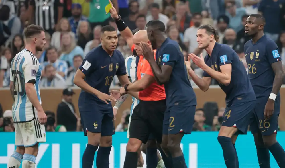 En la final Argentina vs. Francia, se cobraron tres penales durante los 120 minutos de juego. Foto: EFE
