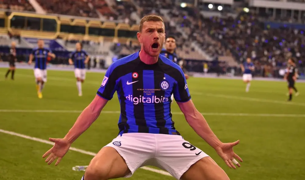 Dimarco y Dzeko abrieron el marcador para los neroazurros en el primer tiempo. Foto: Twitter//Inter