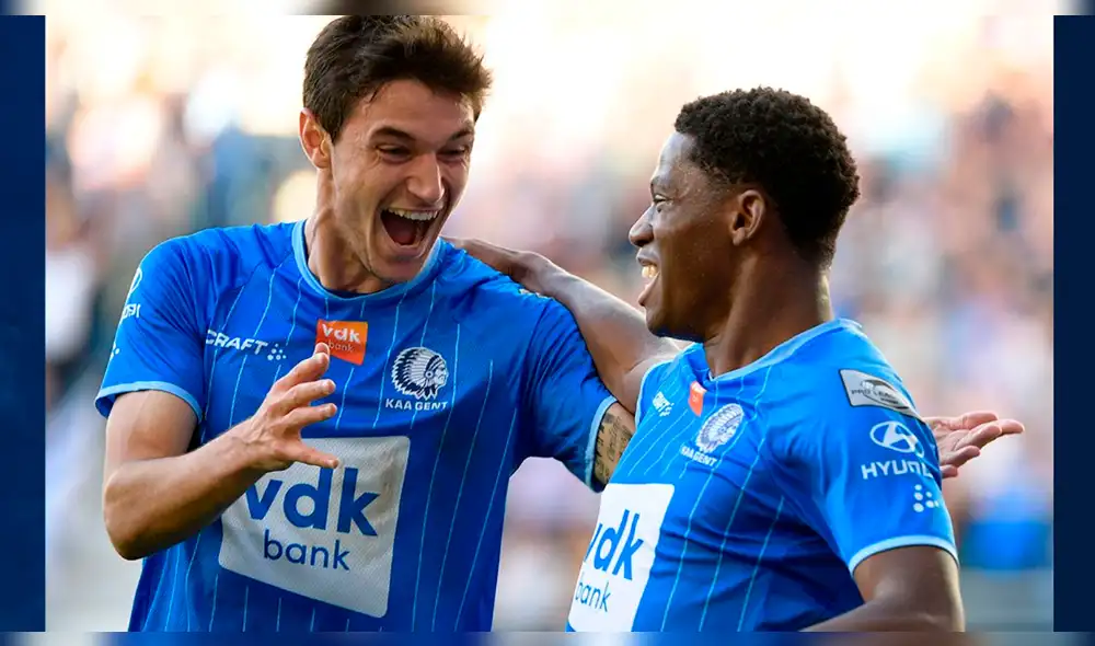 Con Miguel Trauco en el once, Saint Étienne cayó 3-2 ante el Gent por la Europa League [RESUMEN]