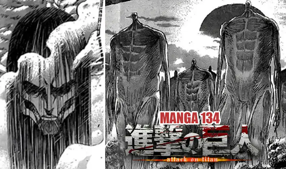 Shingeki no Kyojin manga 134 estará disponible en la revista Bessatsu Shonen Magazine. Foto: composición / Hajime Isayama Shingeki no Kyojin manga 134 estará disponible en la revista Bessatsu Shonen Magazine. Foto: composición / Hajime Isayama
