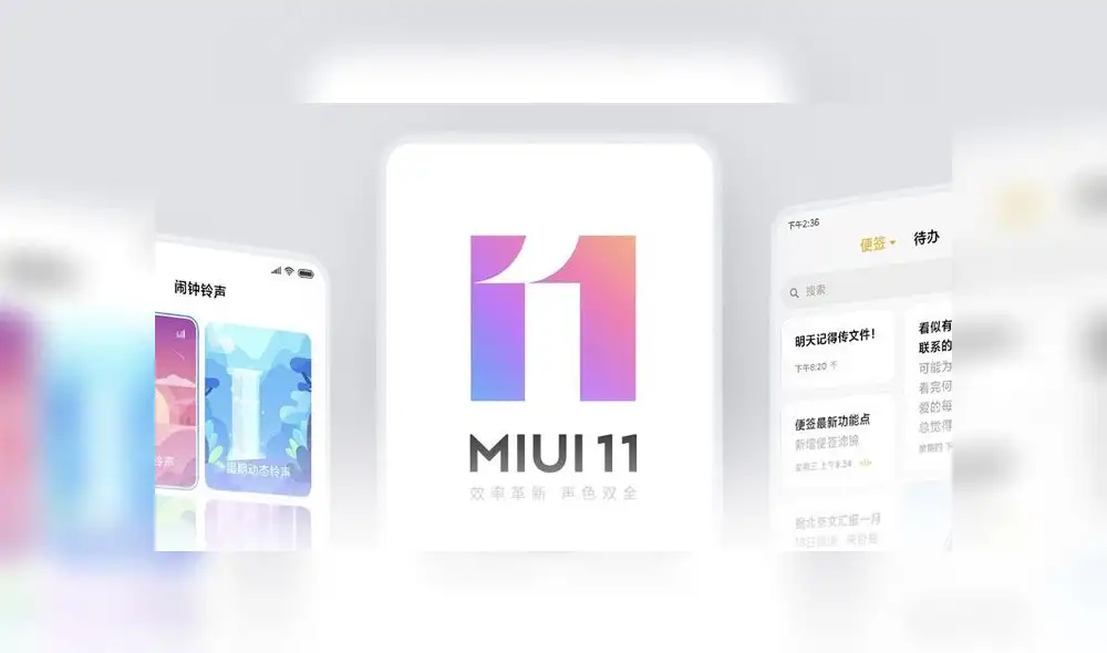 MIUI 11 de Xiaomi. MIUI 11 de Xiaomi.