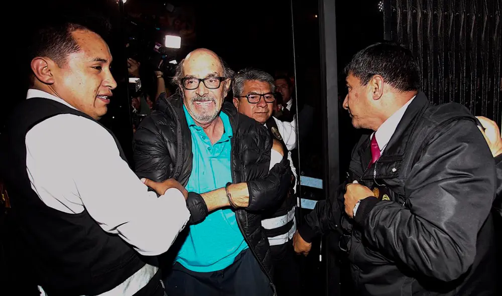 Traslado de Edwin Donayre. Foto: Aldair Mejia/La República. Traslado de Edwin Donayre. Foto: Aldair Mejia/La República.