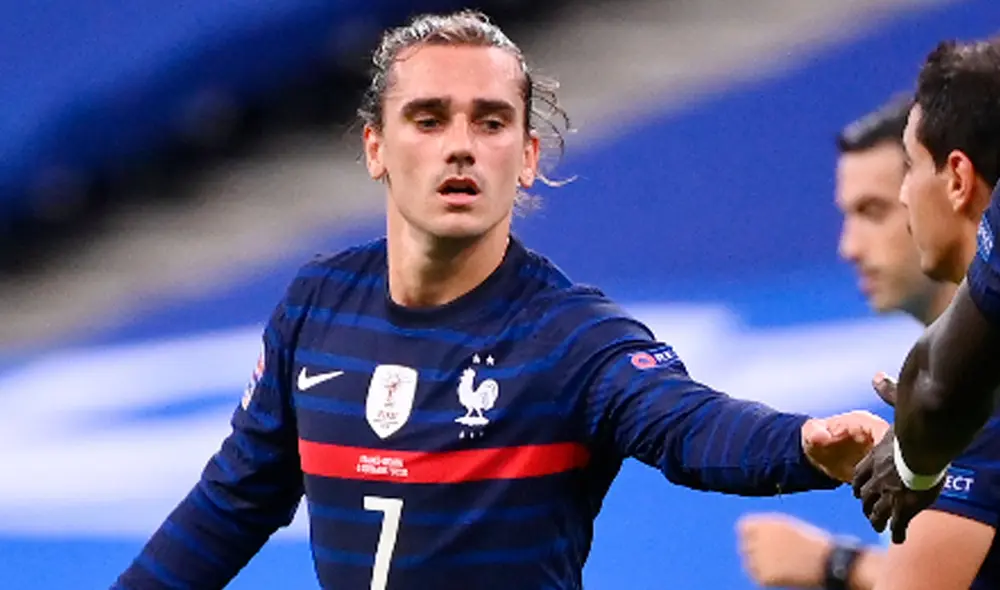 Antoine Griezmann marcó el tanto de la victoria para que Francia derrote a Croacia por la UEFA Nations League. Foto: AFP