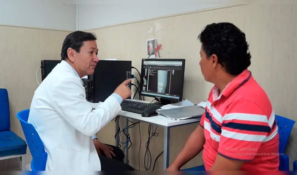 Médicos y pacientes.