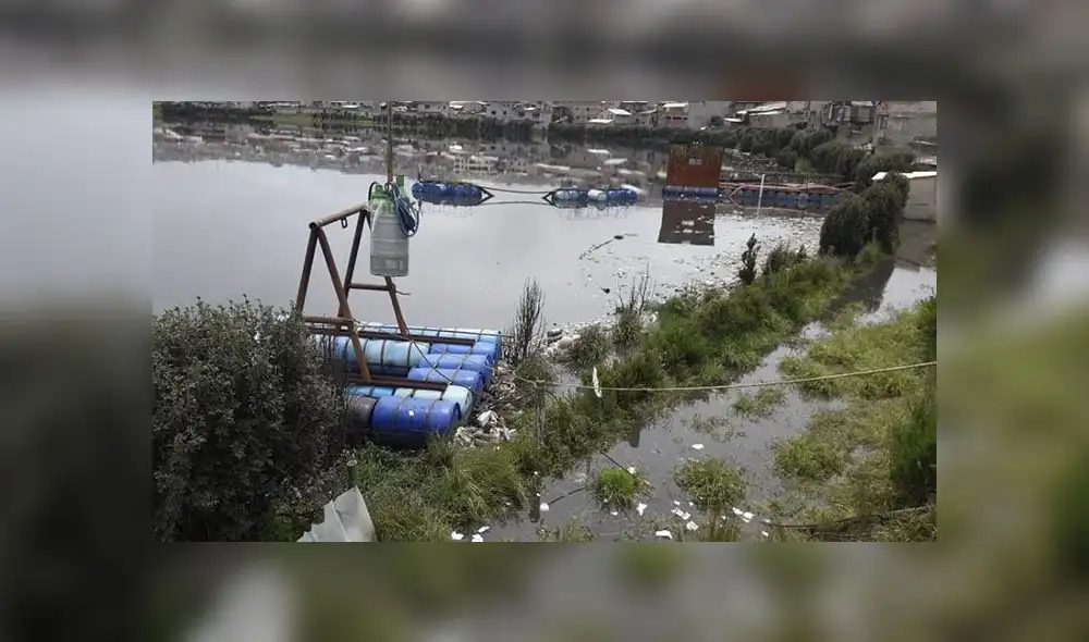 Pasco: 45 casas se inundan por desborde de laguna 