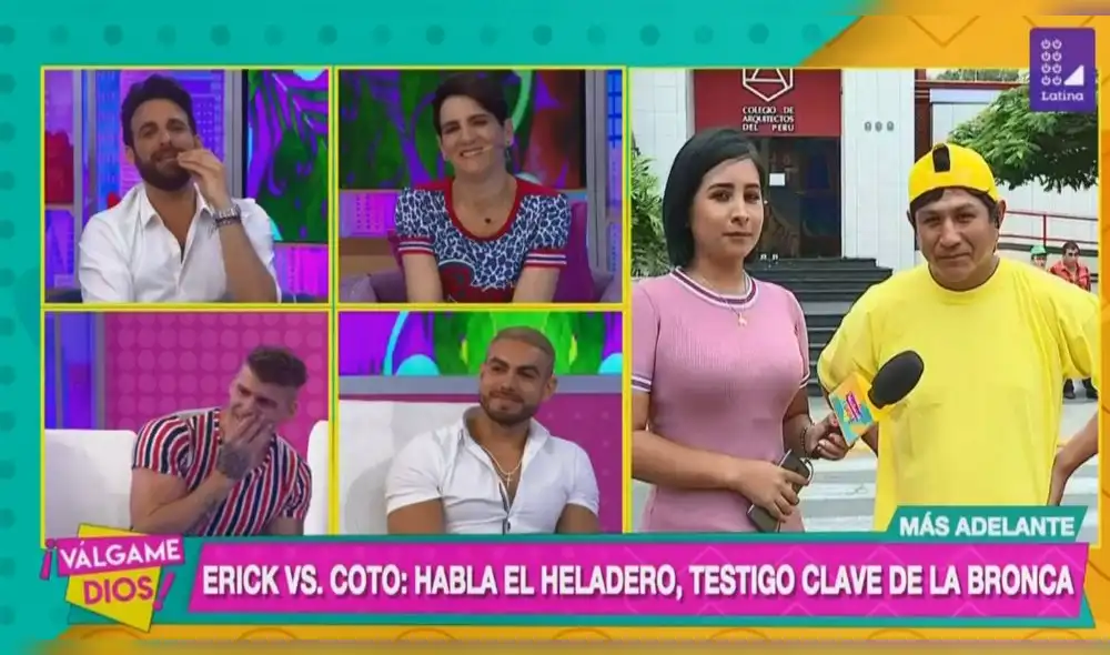 Erick Sabater vs Coto: Aparece heladero en TV para dar su testimonio [VIDEO]
