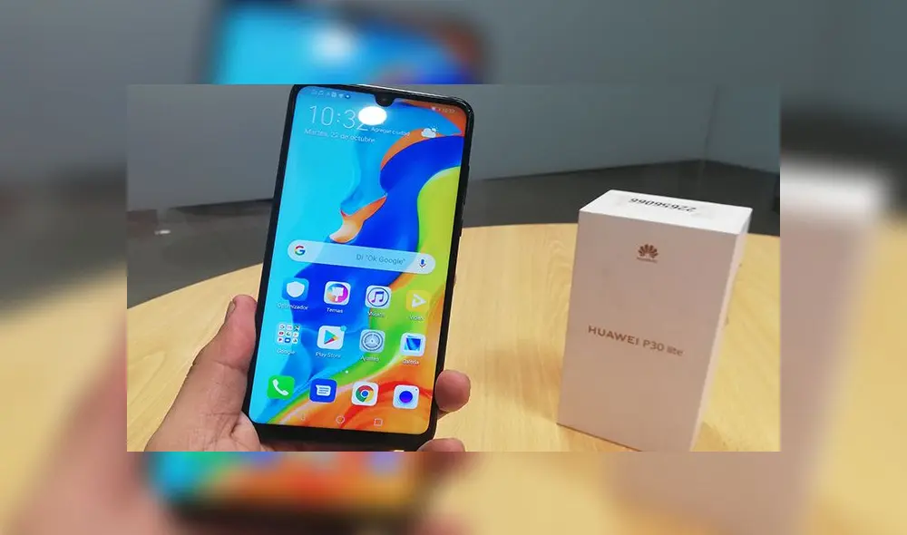 El Huawei P30 Lite posee carga rápida y una batería de 3.340 mAh. Foto: Daniel Robles. El Huawei P30 Lite posee carga rápida y una batería de 3.340 mAh. Foto: Daniel Robles.