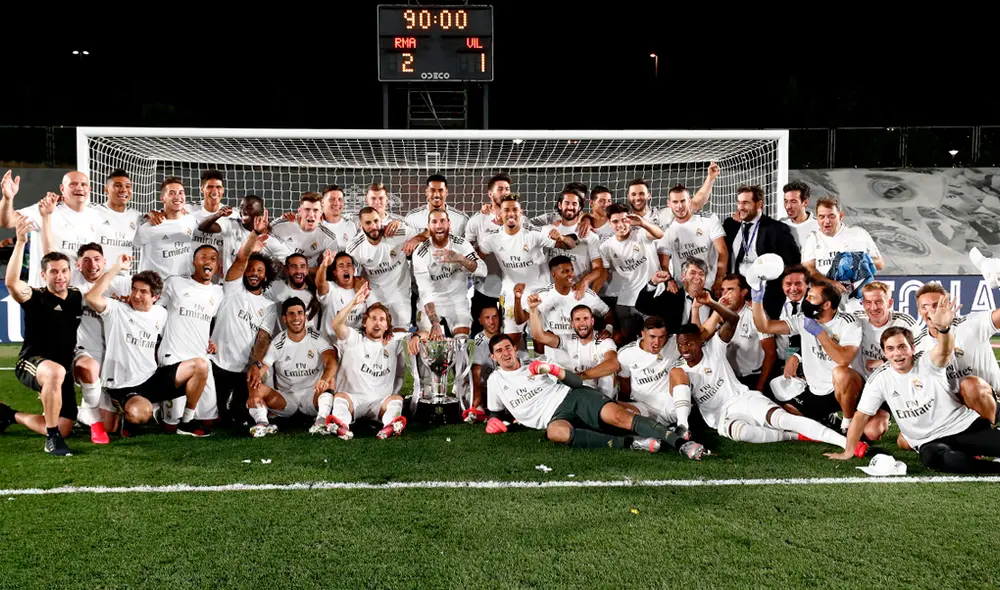 Thibaut Courtois arremetió contra Barcelona. Foto: Twitter Real Madrid