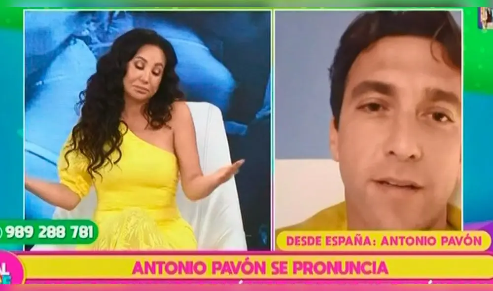 Janet Barboza y Antonio Pavón