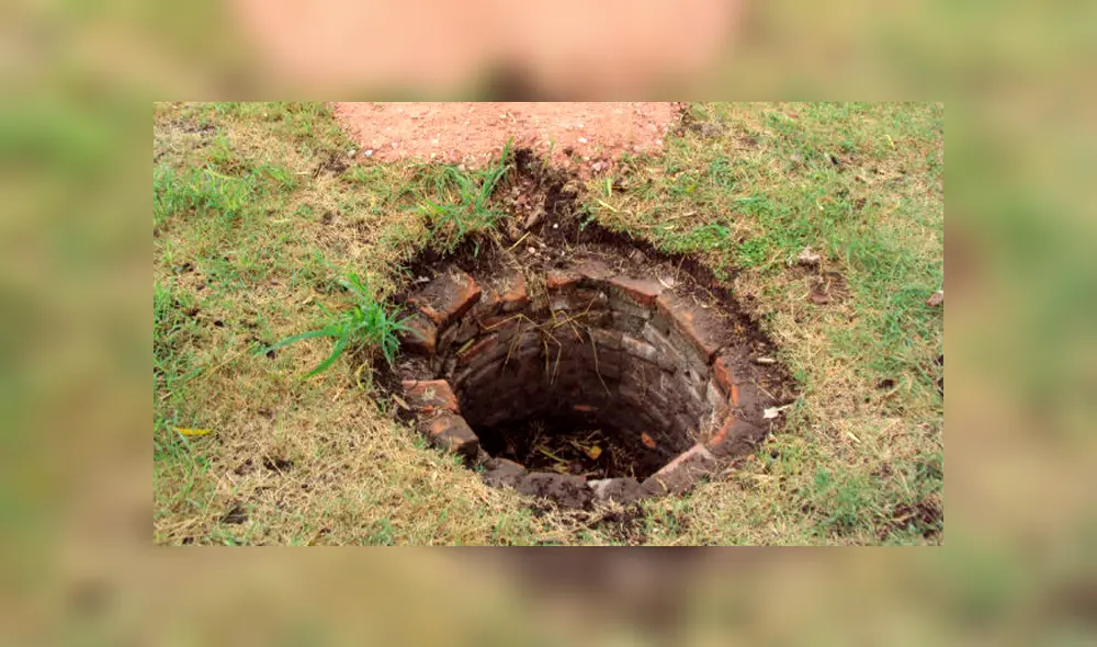 Damián Reca no se percató del hoyo sin tapa y no hubo nadie que le avisara del peligro que corría.