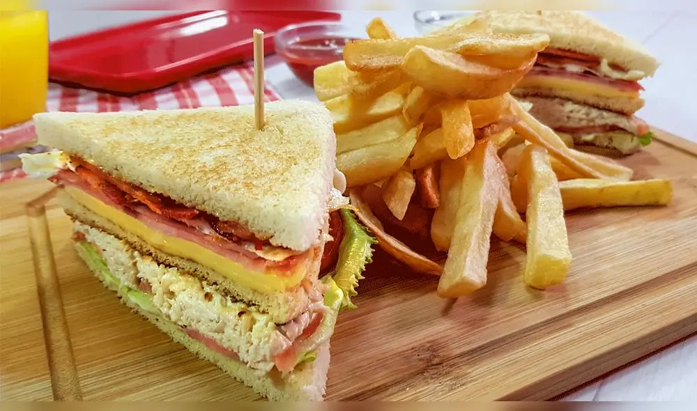 Club sándwich. Buenazo
