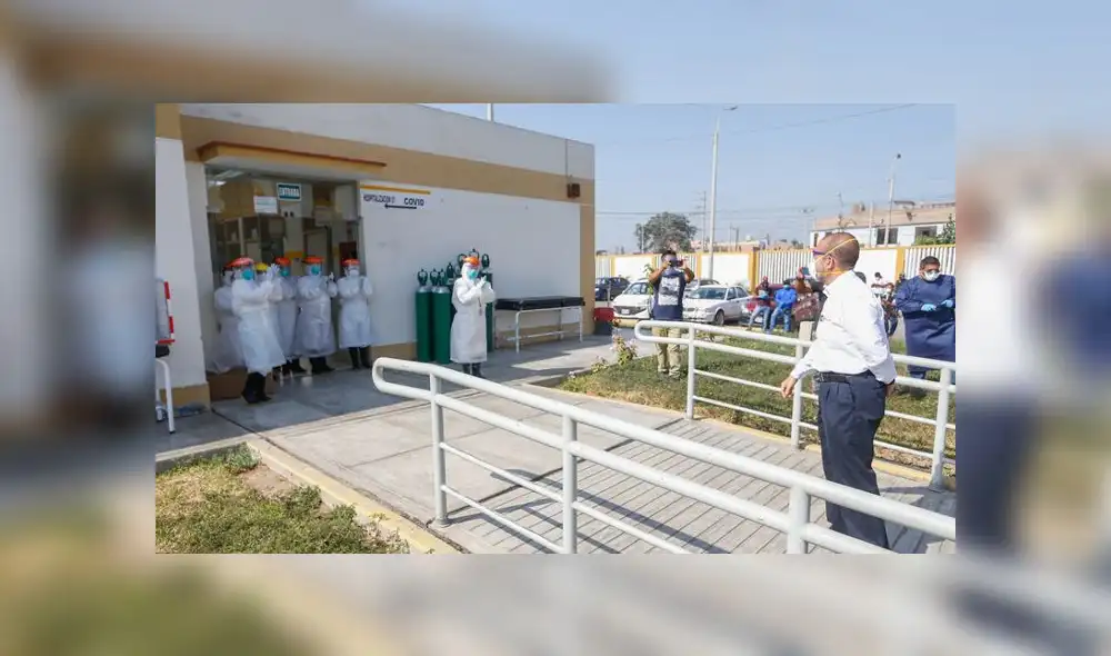 Durante su visita, el Ministro Zamora reconoció la necesidad de empezar a operar el Hospital Regional de Cañete. (Foto: Minsa)