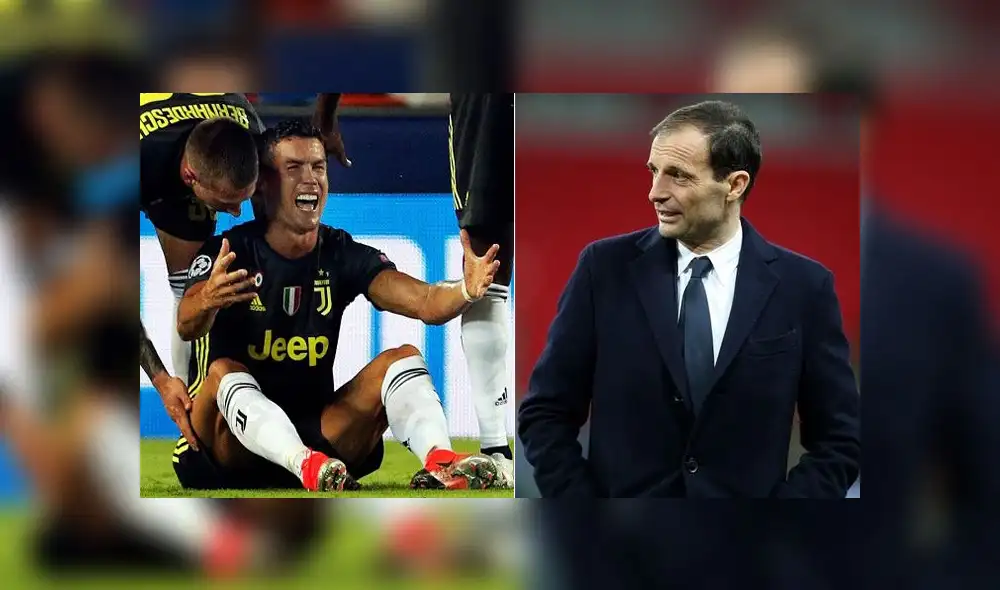 La polémica declaración de Massimiliano Allegri sobre Cristiano Ronaldo