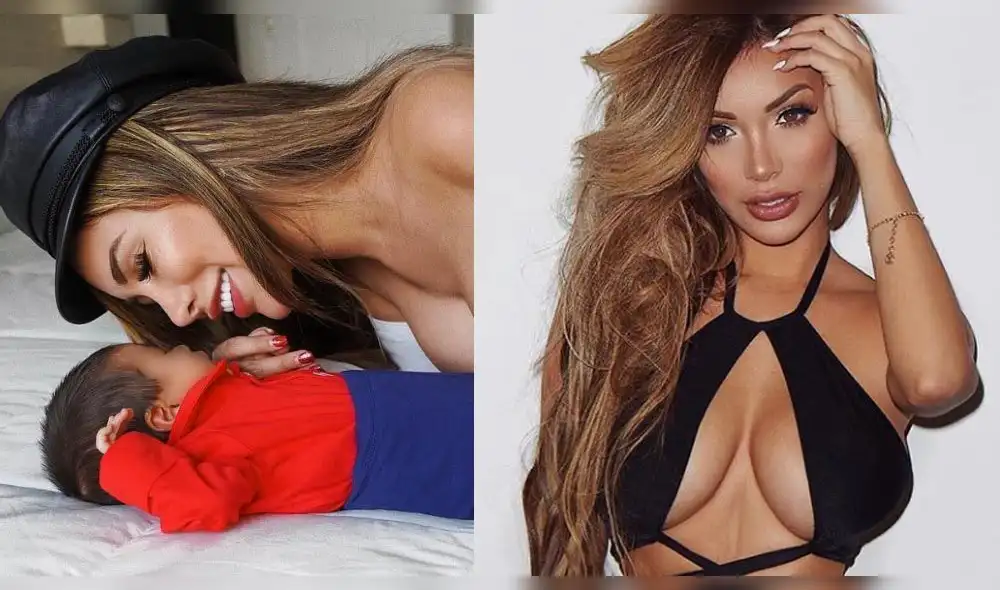 Paula Manzanal da de beber energizante a su bebé para promocionar marca