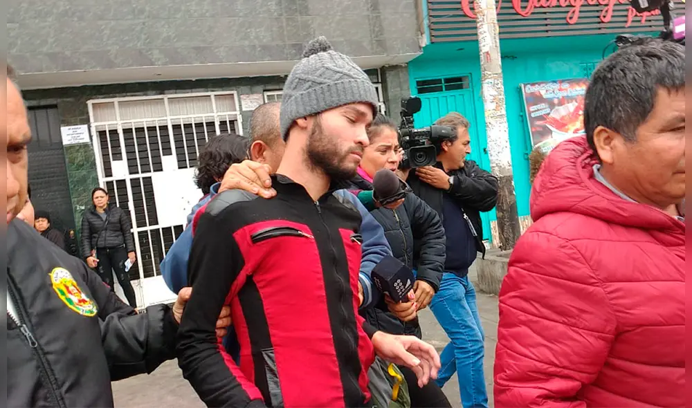 El intervenido es un joven de nacionalidad extranjera. (Foto: RTV)