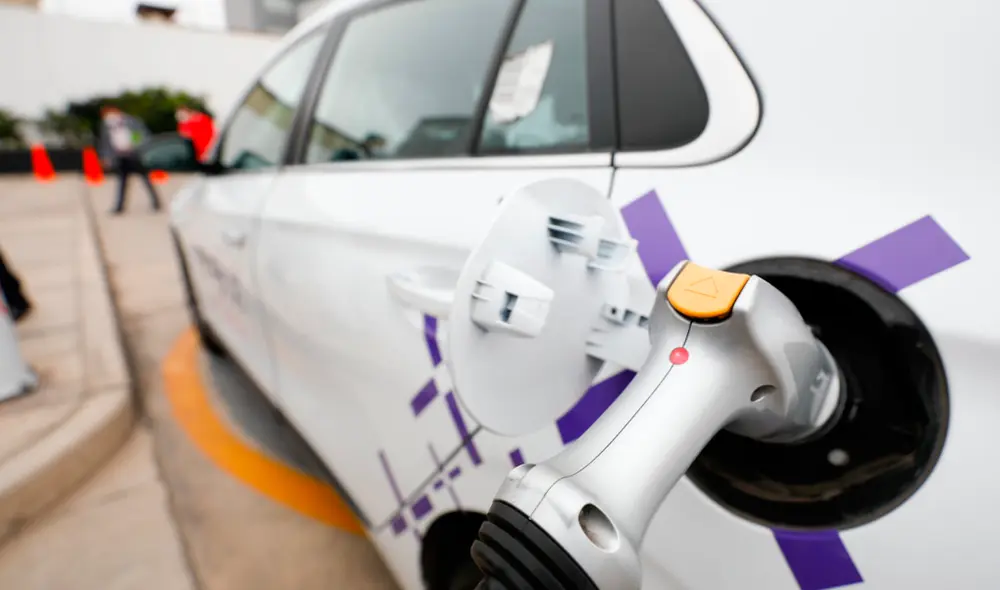 Vehículo eléctrico. Foto: Minem.