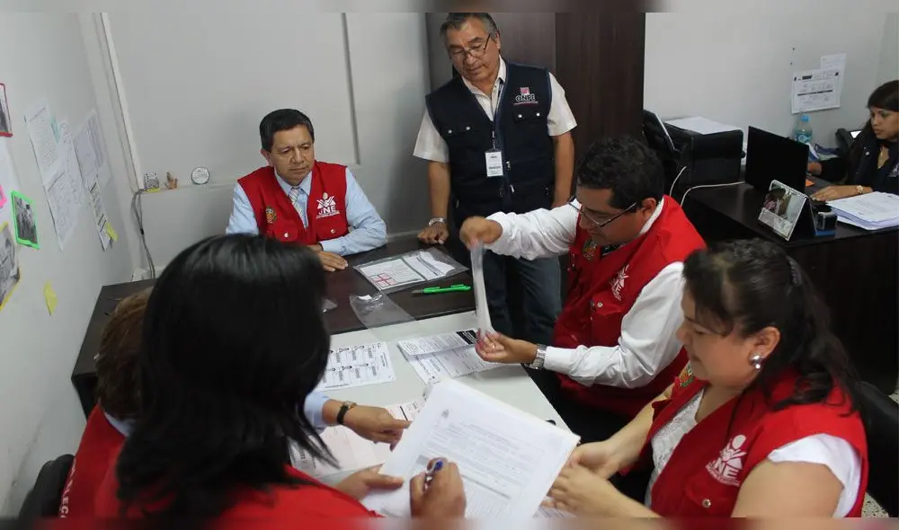 Lambayeque: realizan verificación pública de material electoral 