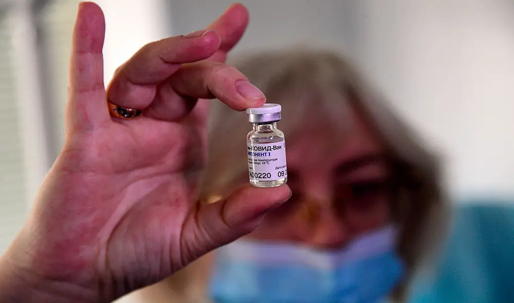 Sputnik V es la gran apuesta rusa contra la COVID-19. Foto: AFP