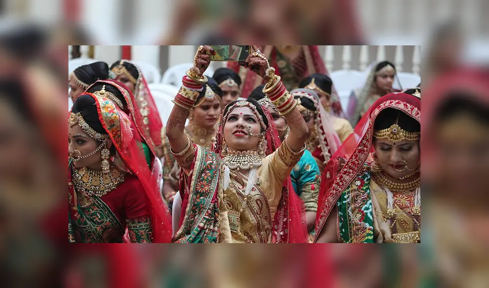 Millonario empresario financia matrimonio a cientos de mujeres huérfanas [FOTOS]