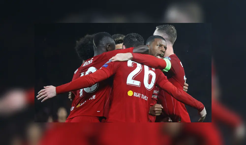 Wijnaldum puso el primero para el Liverpool. Atlético de Madrid cayó ante los ingleses. Foto: Difusión. Wijnaldum puso el primero para el Liverpool. Atlético de Madrid cayó ante los ingleses. Foto: Difusión.