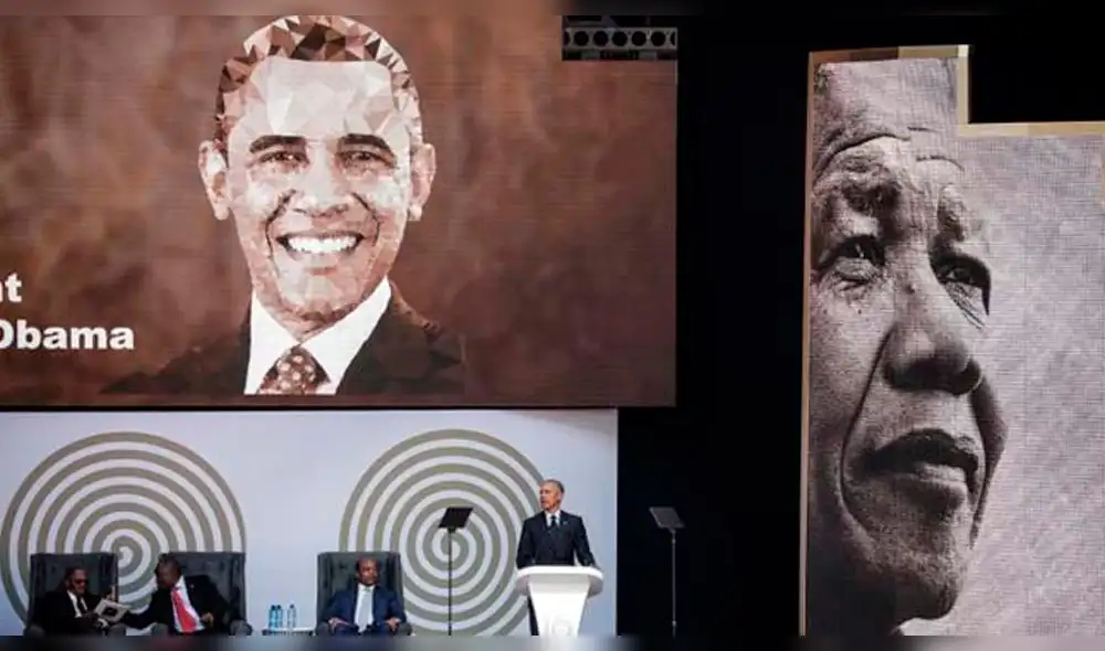 Barack Obama en los 100 años de Nelson Mandela: “Todos nacemos iguales” 