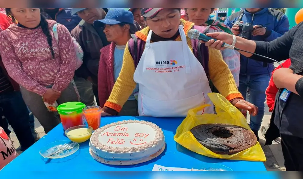 En Arequipa promueven la erradicación de la anemia con torta nutritiva. En Arequipa promueven la erradicación de la anemia con torta nutritiva.