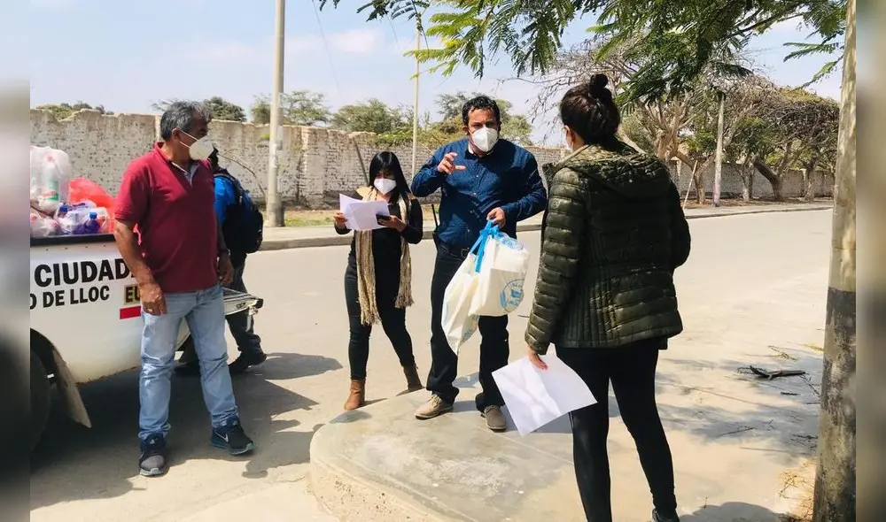 Entregan oxígeno y kits de salud en provincia de La Libertad Entregan oxígeno y kits de salud en provincia de La Libertad