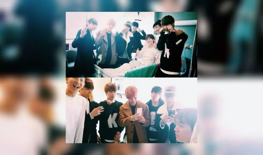 Sugar fue operado y sus compañeros de BTS lo fueron a ver al hospital Sugar fue operado y sus compañeros de BTS lo fueron a ver al hospital