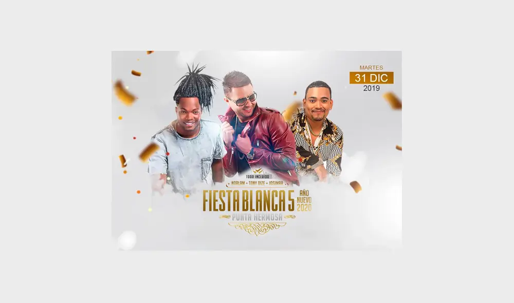 Fiestas de fin de año 2019: disfruta de los mejores eventos este 31 de diciembre en Lima y en las playas del sur Fiestas de fin de año 2019: disfruta de los mejores eventos este 31 de diciembre en Lima y en las playas del sur