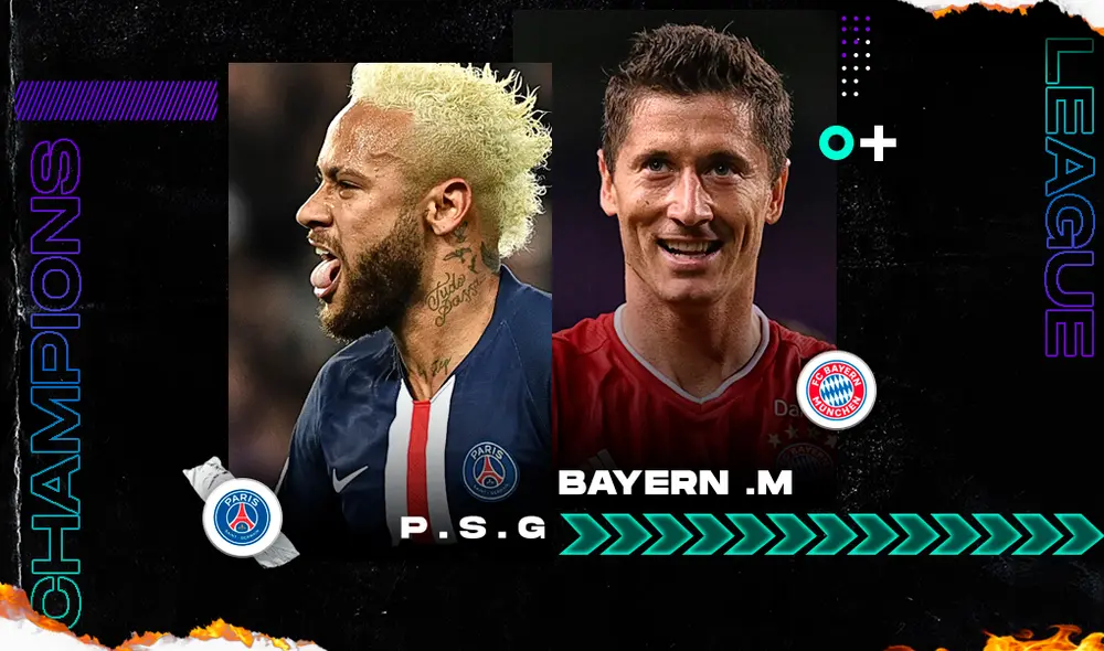 Final de la Champions League PSG vs. Bayern Múnich. Gráfica: Fabrizio Oviedo/La República Final de la Champions League PSG vs. Bayern Múnich. Gráfica: Fabrizio Oviedo/La República