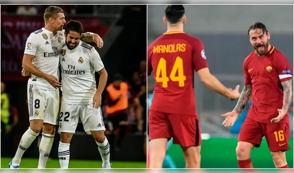Real Madrid goleó 3-0 a la Roma por la Champions League [RESUMEN]