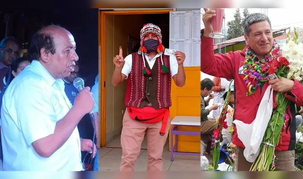 Pablo Grajeda (Partido Morado), Javier Cusimayta (Partido Nacionalista) y Luis  Aragón Carreño (Acción Popular) tientan nuevamente al Congreso: Composición: La República.