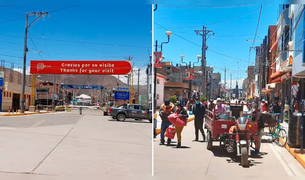 Retomaron actividades económicas en la ciudad fronteriza de Desaguadero. Foto: La República Retomaron actividades económicas en la ciudad fronteriza de Desaguadero. Foto: La República
