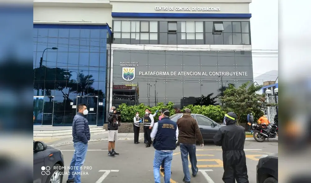 Fiscalía incautó documentación de la Municipalidad de Independencia. Foto: Grace Mora/URPI-GLR