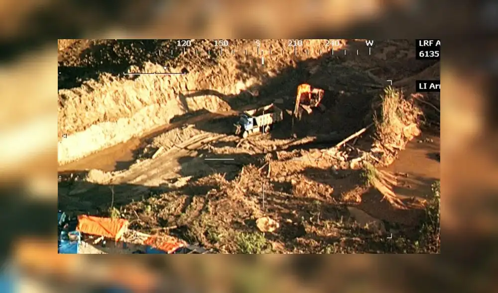 Terribles imágenes que la FAP captó en zonas donde opera la minería ilegal[FOTOS] 