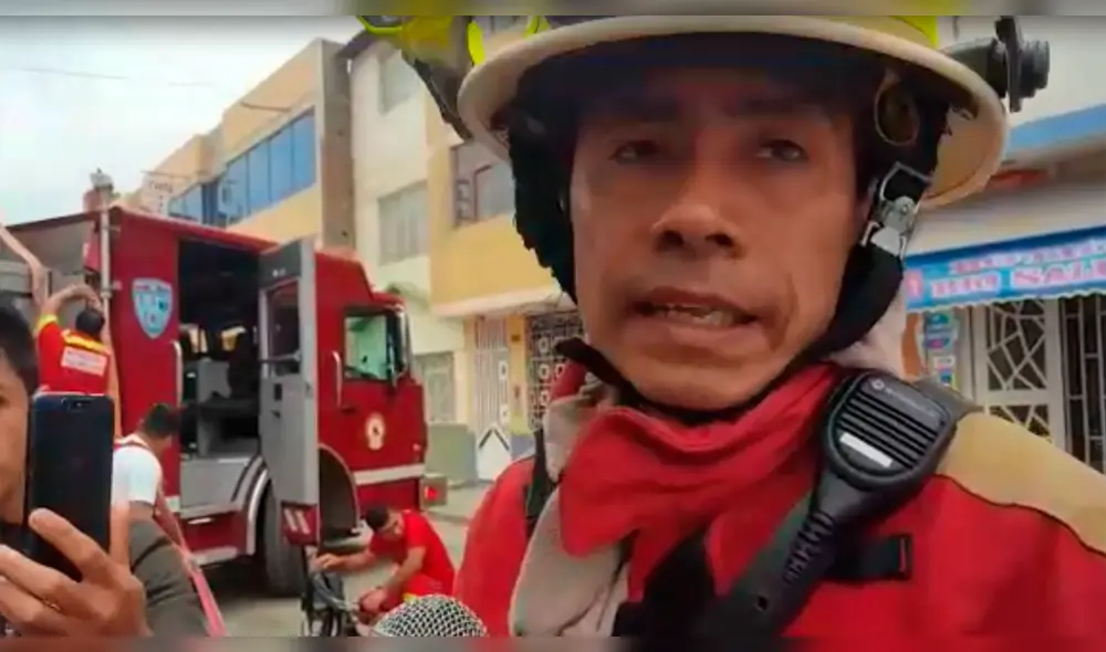Capitán Nelson Torres Samillán, jefe de la primera brigada Salvadora Chiclayo N° 27.