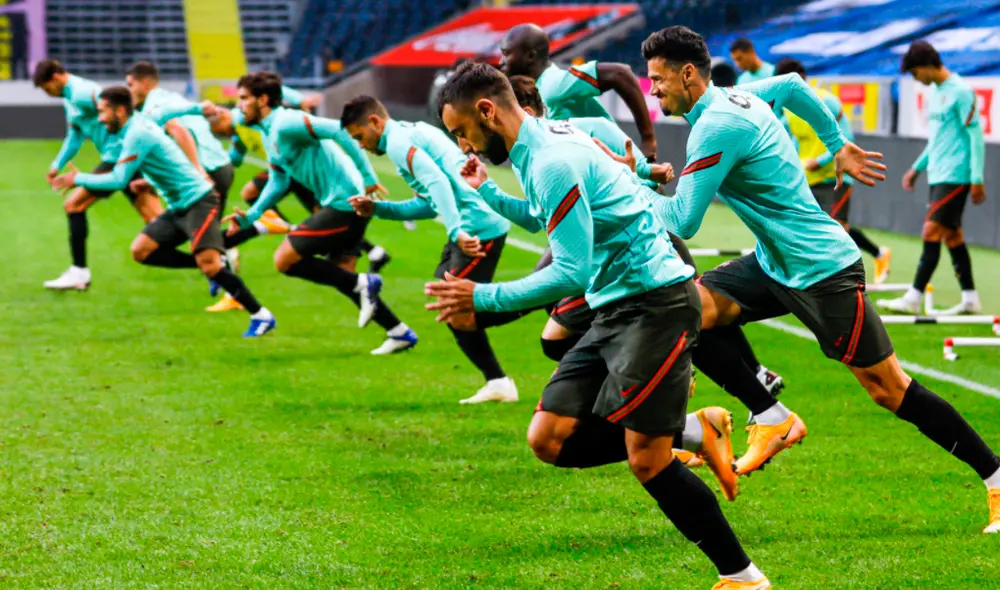 Portugal vs. Suecia por la Liga de Naciones 2020.