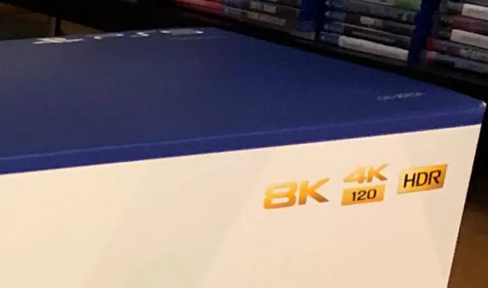 Desliza para ver más fotos de la PS5 en su caja. Foto: Twitter Desliza para ver más fotos de la PS5 en su caja. Foto: Twitter