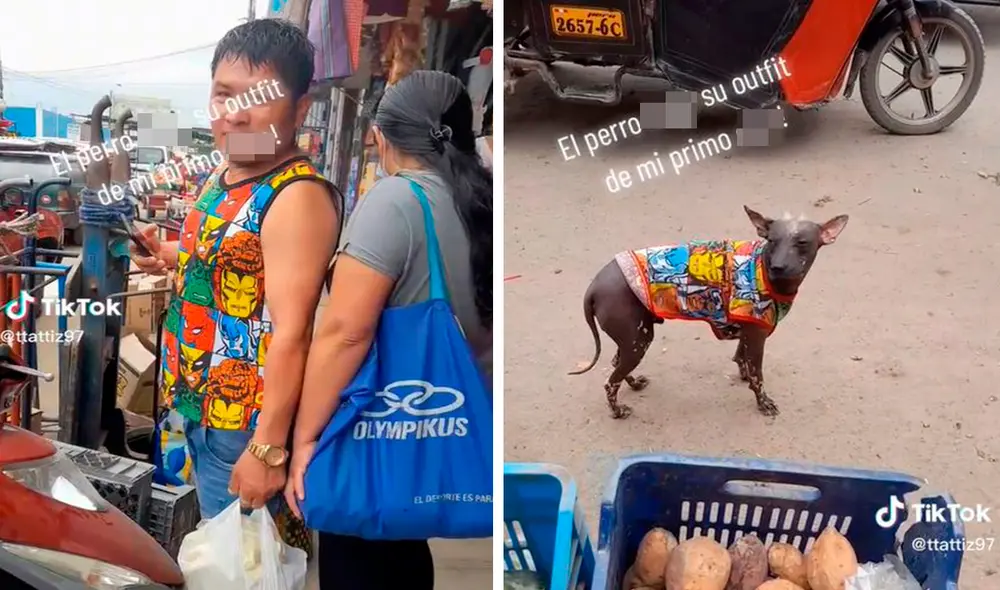 En un principio, él pensó que los diseños de sus prendas eran únicos. Sin embargo, se equivocó y pasó un bochornoso momento. Foto: composición LR/TikTok/@ttattiz97
