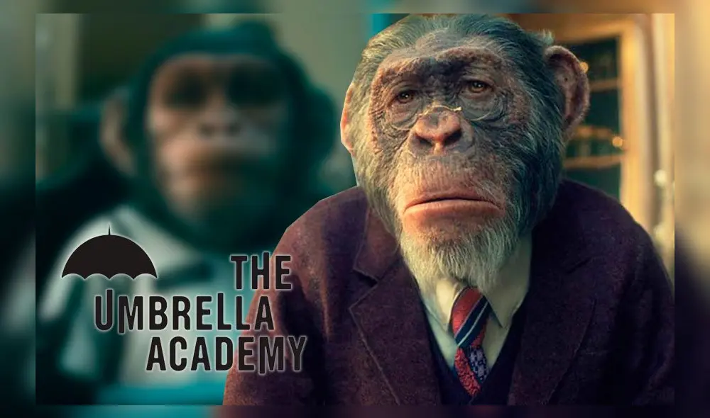 'Baby Pogo' en The Umbrella Academy. Créditos: composición/Netflix