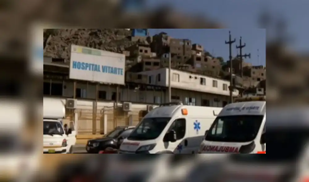 50 médicos contagiados, 70 muertes. El hospital Ate se desborda en plena pandemia. Foto: Captura.